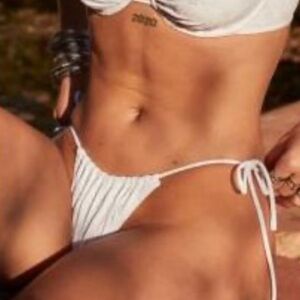 NEW Out From Under Tanga Bikini Bottom Sz M